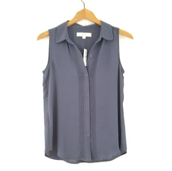 LOFT Tops - Ann Taylor LOFT  sleeveless button front